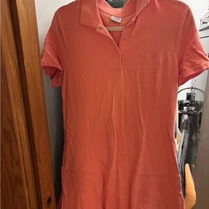 Outdoor Voices Coral Polo Dress